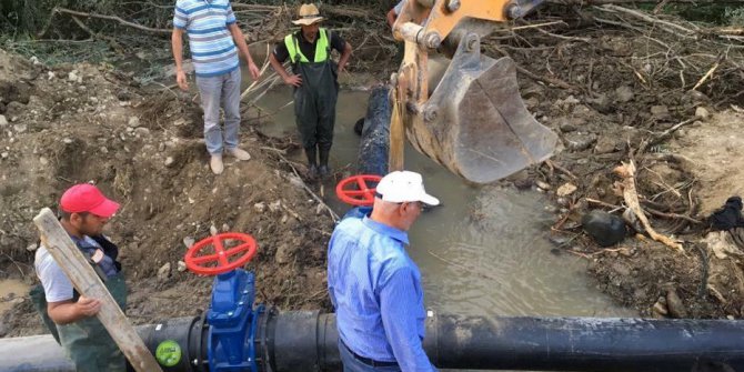 Büyükşehir ilçelerin altyapısını yeniliyor