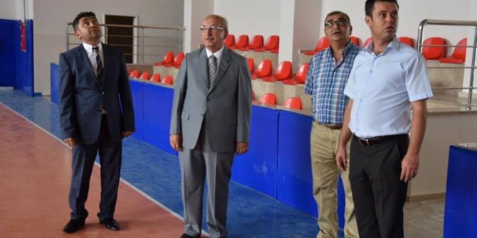 Çorlu Spor Lisesi ve Kapalı Spor Salonu’nda inceleme