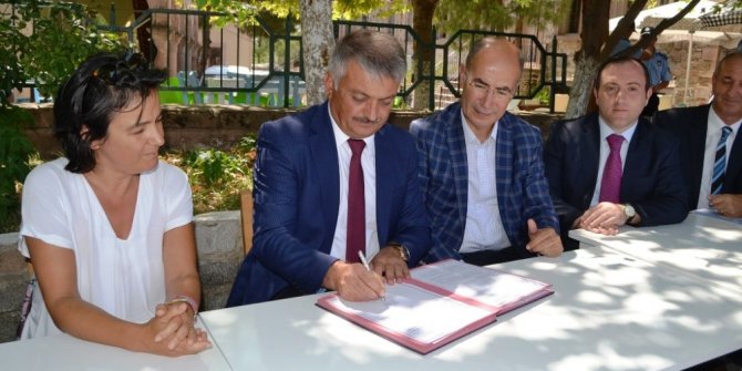 Bağyüzü’ndeki anasınıfının protokolü Küçükköy’de imzandı