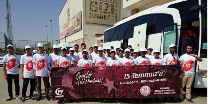 Adıyamanlı gençler 15 Temmuz’un izlerini Ankara’da yerinde görecek
