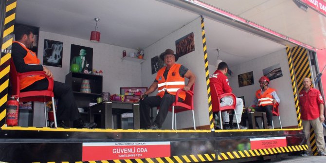 Beşiktaş’ta nefes kesen deprem tatbikatı