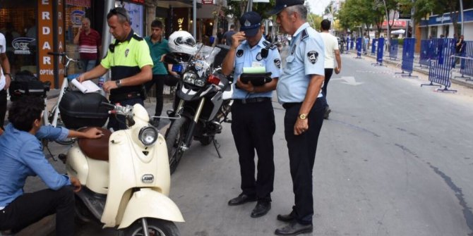 İstanbul caddesinde denetimler sıklaştırıldı