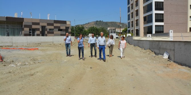 Söke’de semt parkı, spor alanları ve otopark projesi son aşamada
