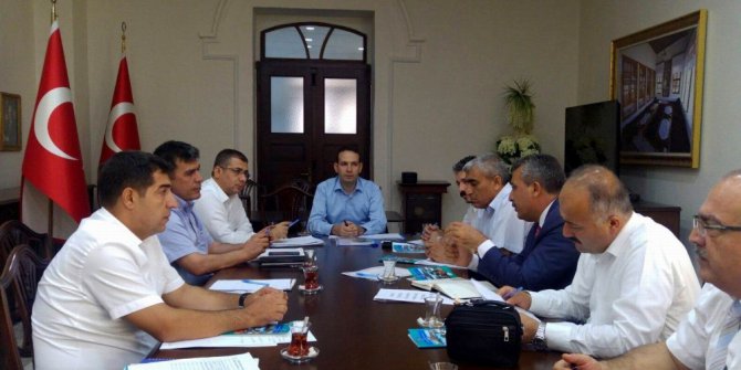 Kilis’te uyuşturucu ile mücadele kurulu toplandı