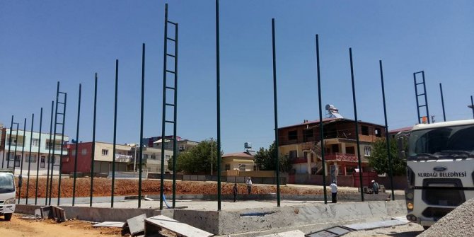 Nurdağı’nda gençler için spor kompleksi