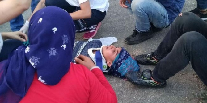 Fındık işçileri taşıyan traktör devrildi: 10 yaralı