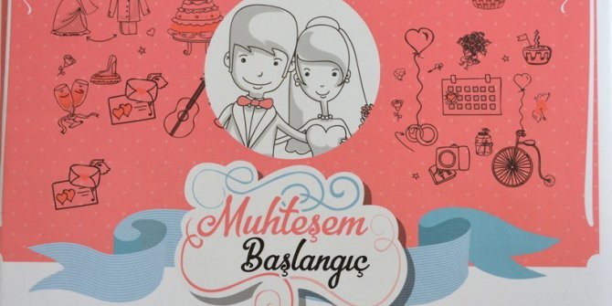 Yeni evlenen çiftlere “Muhteşem Başlangıç” kitabı