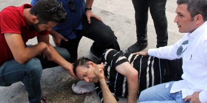 Sağlık meslek lisesi öğrencisi dolmuştan inip hayat kurtardı