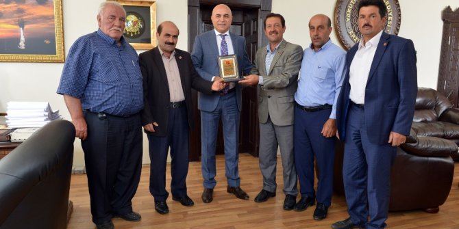 Köy mahalle muhtarlarından Korkut’a teşekkür