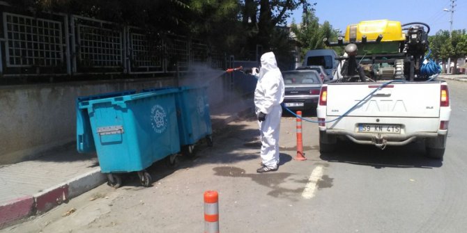 Larva ve uçkun ile mücadele çalışmaları aralıksız devam ediyor