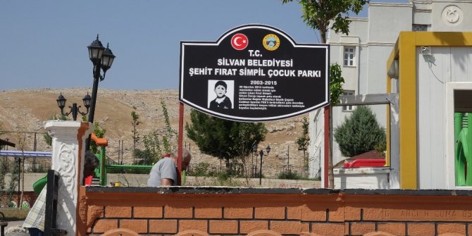 PKK’nın katlettiği Fırat Sımpil’in adı parkta yaşatılacak
