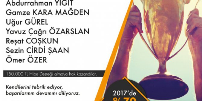 ARİNKOM TTO ve ANAÇ’tan TÜBİTAK BİGG başvurularında yüzde 70 başarı