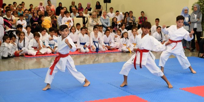 Esertepe Aile Yaşam Merkezi’nde tekvando heyecanı