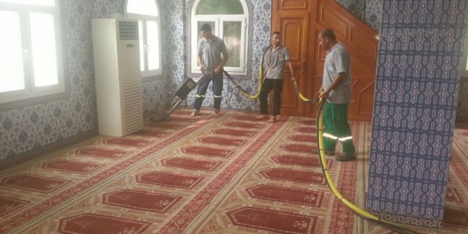 Mersin’de camilere bayram temizliği