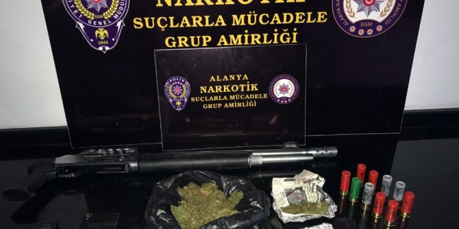 Alanya’da uyuşturucu operasyonu