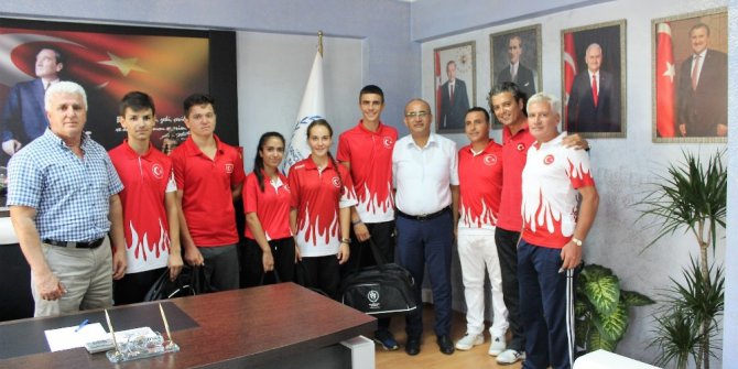 Milli sporculardan Güneş’e ziyaret