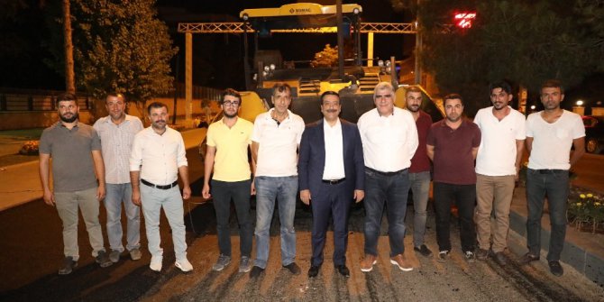 Başkan Atilla: “Hizmette gece de bir gündüz de bir”