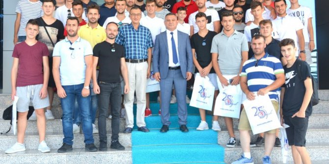 Gümülcineli öğrencilerden ÇOMÜ’ye ziyaret