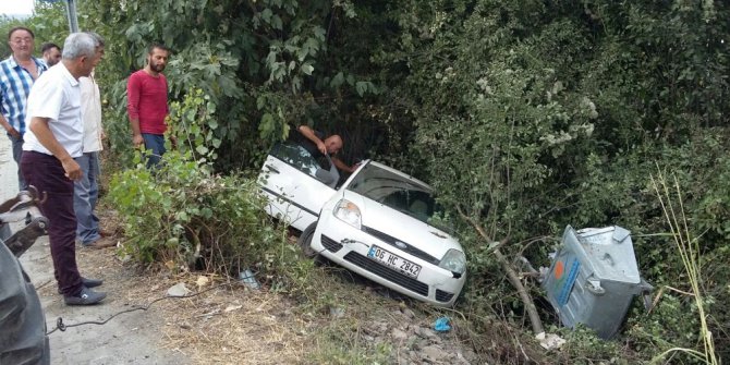 Devrek’te trafik kazası: 2 yaralı