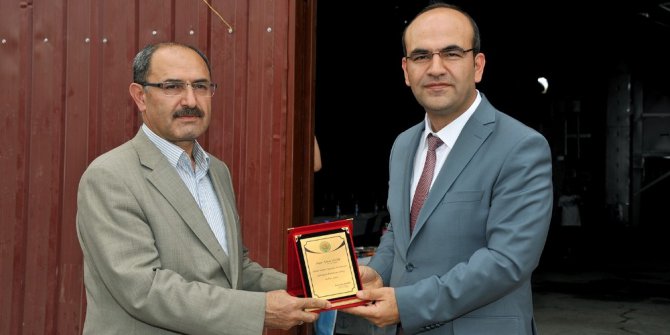 Arguvan’da hububat eleme işlerinde kullanılacak olan tesisin açılışı yapıldı