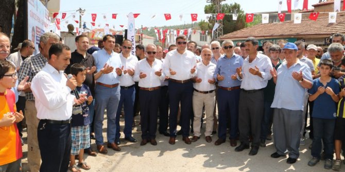 Gökçeören Mahallesine yapılacak 9 milyonluk yatırım törenle başladı