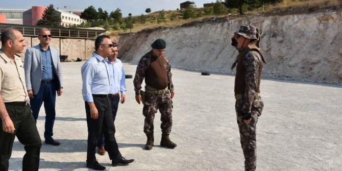 Vali Çeber, yatırımları inceledi