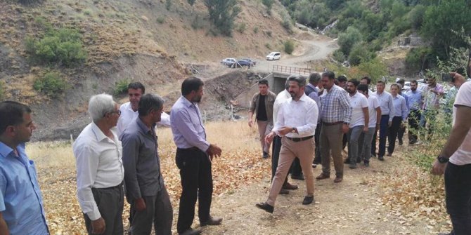 TBMM Başkan Vekili Aydın ve milletvekilleri köy halkıyla bir araya geldi