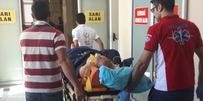 İnşaattan düşen yaşlı adam yaralandı