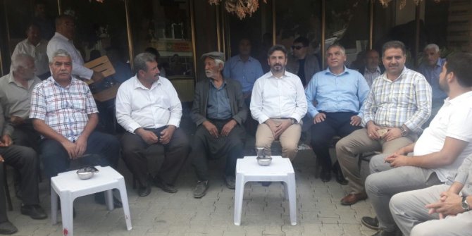 TBMM Başkan Vekili Aydın Çelikhan’da vatandaşlarla bir araya geldi