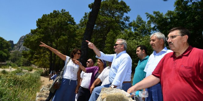 Vali Karaloğlu turizm alanlarını inceledi