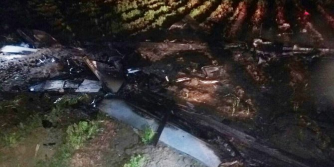 Adana’da insansız hava aracı düştü