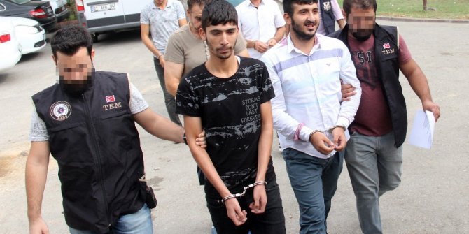 Adana’da PKK operasyonunda gözaltına alınan 23 kişi adliyeye sevk edildi
