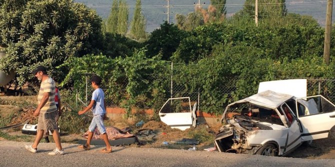 Milas’ta trafik kazası: 2 ölü, 3 yaralı