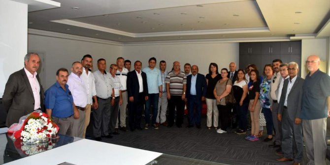 MHP’den Başkan Acar’a ziyaret