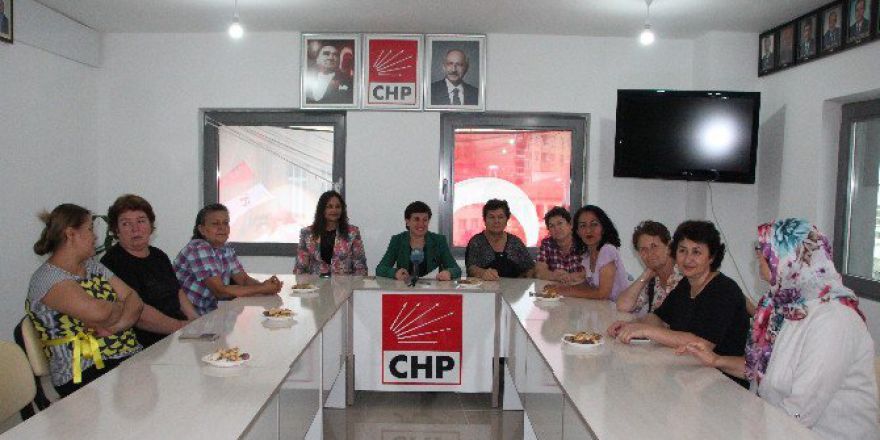 Bilecik’te Chp’li Kadınlar Ayşegül Terzi’nin Yanında