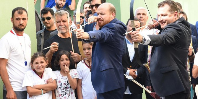 Bilal Erdoğan Balıkesir’de ok attı