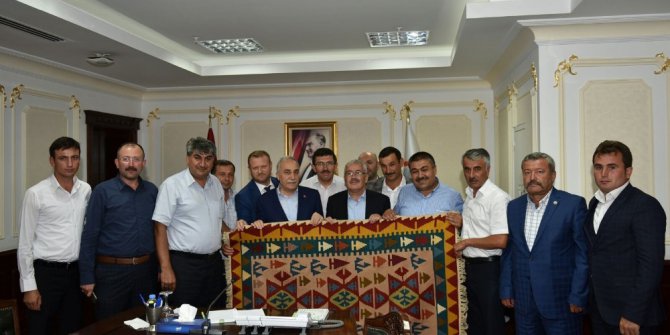 Kayseri çiftçisinin sorunları Bakanlıkta