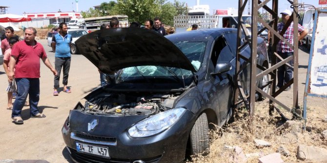 Siverek’te iki otomobil çarpıştı: 1 yaralı