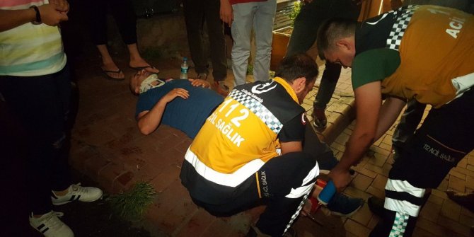 Karşı şeride giren otomobil kazaya neden oldu: 1 yaralı