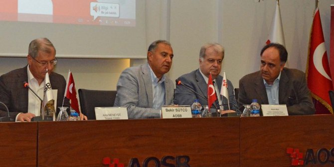 Lübnan heyeti, AOSB’de sanayicilerle işbirliği imkanlarını görüştü