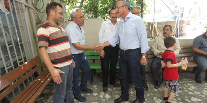 Başkan Köşker’den Arapçeşme’de esnaf turu