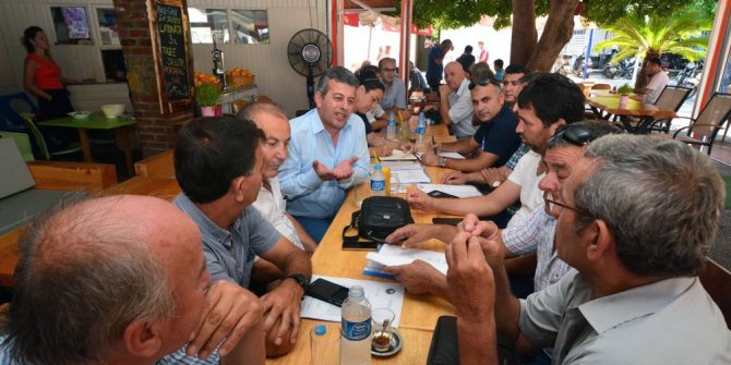 Ülgen, Seydikemer’li muhtarları dinledi