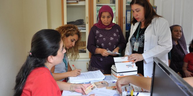 Toroslar’da kadınlar sağlık taramasından geçiriliyor