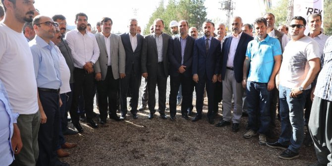 Siverek Sosyal tesisin temeli atıldı