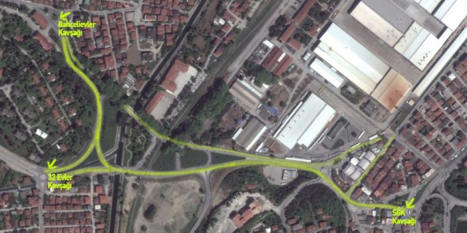 Büyükşehir belediyesi sigorta kavşağına asfalt atacak