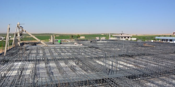 Ceylanpınar’da Kız Yurdu inşaatı devam ediyor