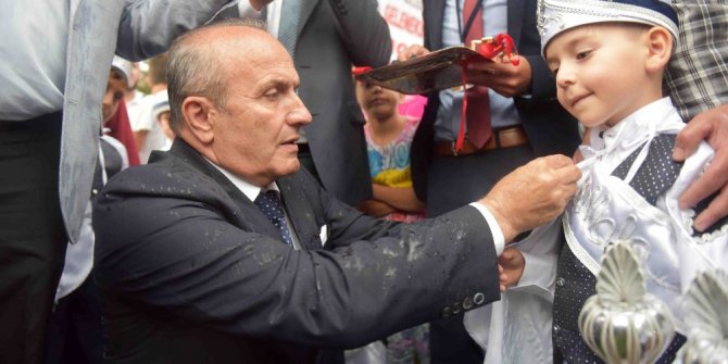 Taşköprü’de 117 çocuk erkekliğe ilk adımını attı