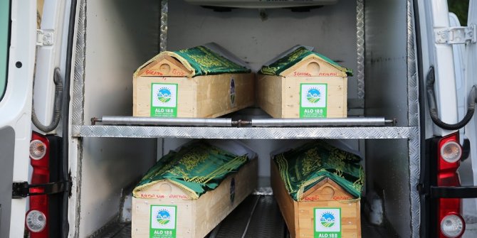 Traktör kazasında ölenlerin cenazesi Mardin’e gönderildi