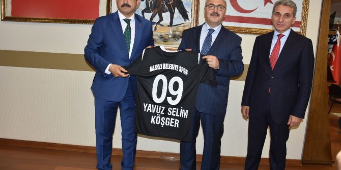 Başkan Haluk Alıcık, Vali Yavuz Selim Köşger’e Nazilli’yi anlattı