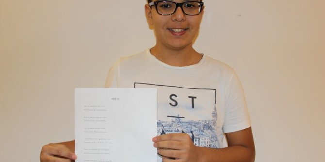 Manisalı öğrenci Türkiye birincisi oldu